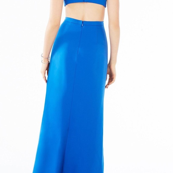 Kiara gown - blue BCBG showstopper - Picture 6 of 8
